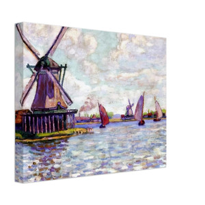 Armand Guillaumin  Moulins en Hollandee  1904 Canvas