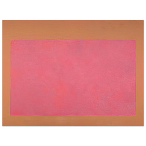 Theodoros Stamos  Rose Sun Box Nr 2  1969 Aluminum Print