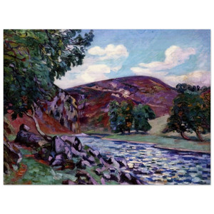 Armand Guillaumin  Paysage a Crozant  1900 Wood Print