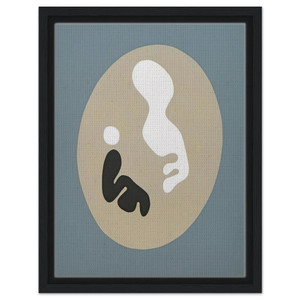 Jean Arp  The Sun Recircled Framed Canvas