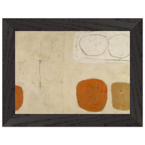 William Scott  Painting  1959 Premium Wooden Framed Art Print / Poster