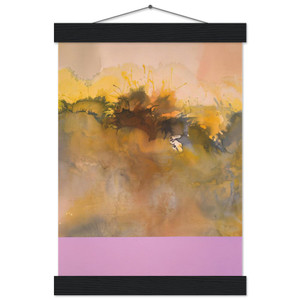 Ronnie Landfield  Isidiris  1969 Museum-Quality Matte Paper Poster with Hanger