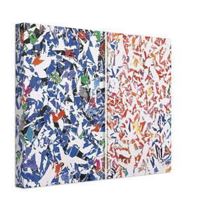 Simon Hantai  Blanc  Tachisme Canvas