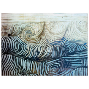 Victor Pasmore  THE WAVE 1950 Fine Art Poster / Art Print