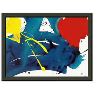 Sam Francis Untitled Premium Metal Framed Art Print Poster