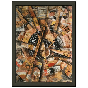 Carlo Carra 1914 Interventionist Freeword Painting