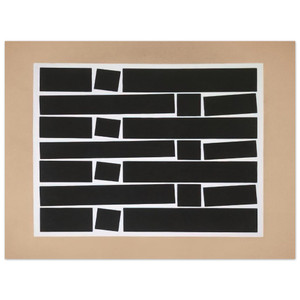 Helio Oiticica  Metaesquema 169  NeoConcretism Aluminum Print