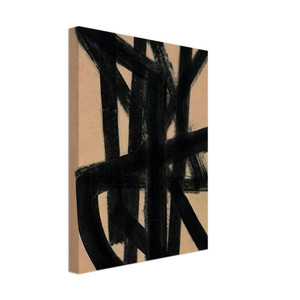 Pierre Soulages  Brou de noix 65 x 50 cm 1948  1948 Canvas