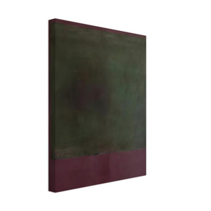 Mark Rothko  Untitled Green on Maroon  1961 Canvas