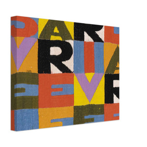 Alighiero Boetti  SVELARE E RIVELARE Canvas
