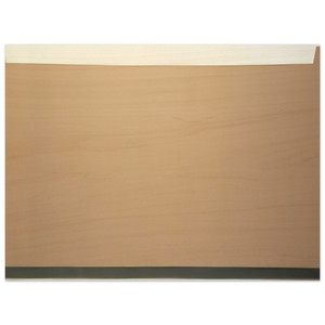 Ronnie Landfield  Yellow Ochre  1967 Wood Print