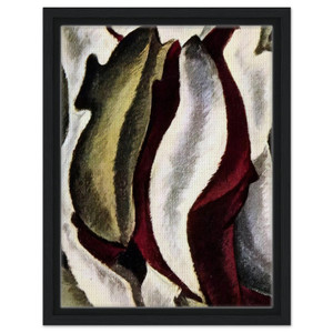 Arthur Dove  Based on Leaf Forms and Spaces  1912 Framed Canvas