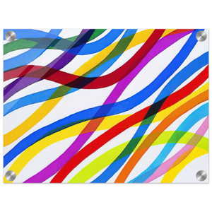 Piero Dorazio  Untitled  1990 N3 Acrylic Print