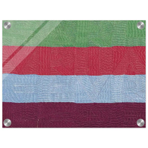 Alighiero Boetti  SVELARE E RIVELARE 1990 Acrylic Print