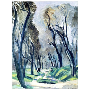 Henri Matisse  THE PATH OF OLIVE TREES 1920 Aluminum Print