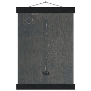 Jasper Johns  NO 1969 Museum-Quality Matte Paper Poster with Hanger