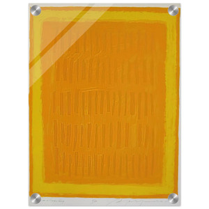 Adja Yunkers  Requiem for a Virgin King  1974 Acrylic Print