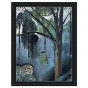 Henri Matisse  TRIVAUX POND 1917 Framed Canvas