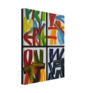 Joao Vieira  Four Seasons  1989 Canvas