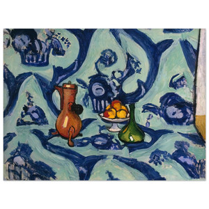 Henri Matisse  STILL LIFE WITH BLUE TABLECLOTH 1906 Aluminum Print