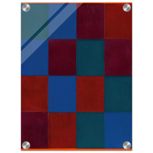 Max Bill  Four Equal Groups of Four  1970 Acrylic Print