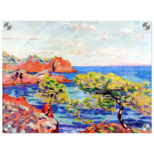 Armand Guillaumin  Le Trayas  1907 Acrylic Print