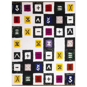 Alfred Jensen  The Great Mystery II  1960 Aluminum Print