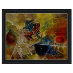 Jimmy Ernst  Biological Discovery  1944 Framed Canvas