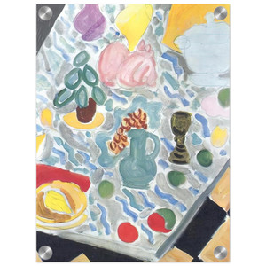 Henri Matisse  STILL LIFE WITH A MARBLE TABLE 1941 Acrylic Print