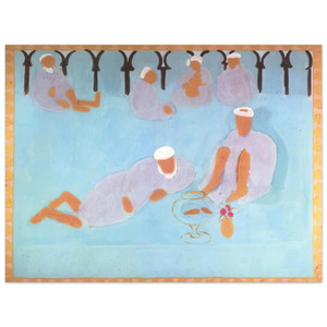 Henri Matisse  MOROCCAN CAF 1913 Aluminum Print