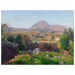 Armand Guillaumin  Landscape of Puy de Dome Wood Print