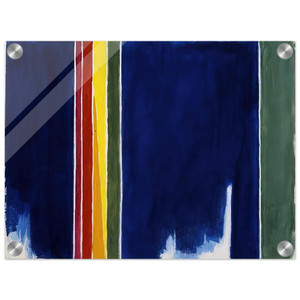 Alma Woodsey Thomas  ATMOSPHERIC EFFECTS I 1970 Acrylic Print