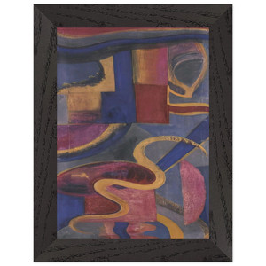Julius Evola Composizione Dada Abstract Art Framed Print