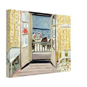 Henri Matisse  INTERIOR JULY 14TH ETRETAT 1920 Canvas