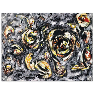 Jackson Pollock  OCEAN GREYNESS 1953 Acrylic Print