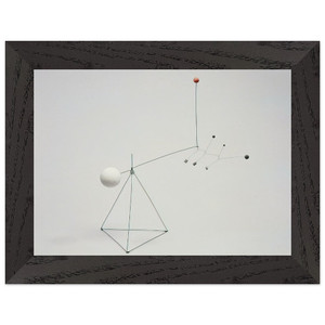 Alexander Calder  SMALL FEATHERS 1931 Premium Wooden Framed Art Print / Poster