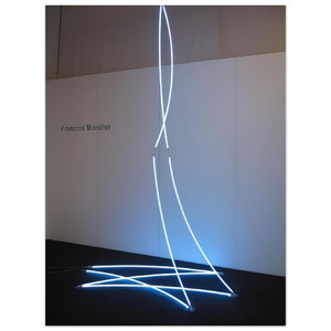 Francois Morellet  Lamentable Despicable  2008 Aluminum Print