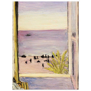 Henri Matisse  THE OPEN WINDOW 1921 N1 Wood Print