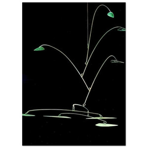 Alexander Calder  STAINLESS STEALER 1966 Fine Art Poster / Art Print