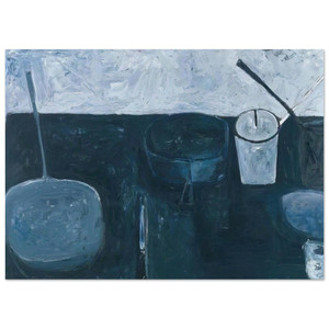 William Scott  Winter Still Life  1956 Fine Art Poster / Art Print