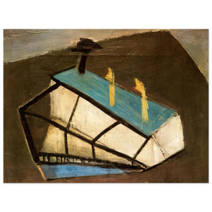 Maria Helena Vieira da Silva  Cedar  1932 Aluminum Print