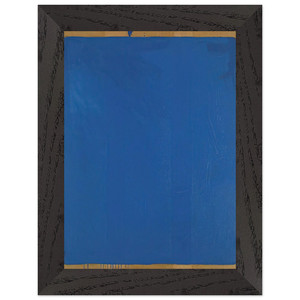 Mario Schifano  Monocromo blu  1961 Premium Wooden Framed Art Print / Poster