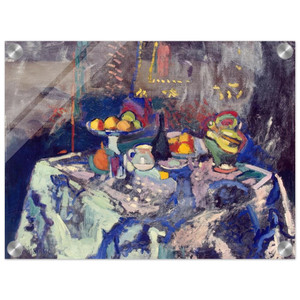 Henri Matisse  VASE BOTTLE AND FRUIT 1906 Acrylic Print