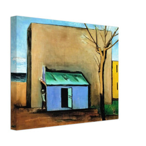 Carlo Carra  IL BERSAGLIO 1928 Canvas