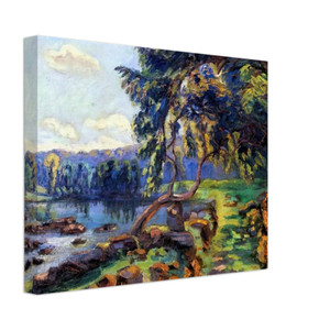 Armand Guillaumin  Les rapides a Genetin  1900 Canvas