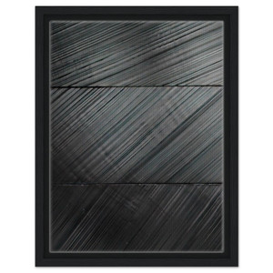 Pierre Soulages  Peinture 18 Mars 2010  2010 Framed Canvas