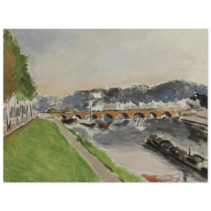 Henri Matisse  LE PONT DE SEVRES AU CHALAND 1917 Aluminum Print