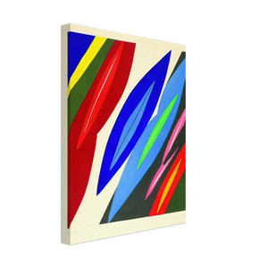 Ernst Wilhelm Nay  Farblitho 1968  2 NOR  1968 Canvas