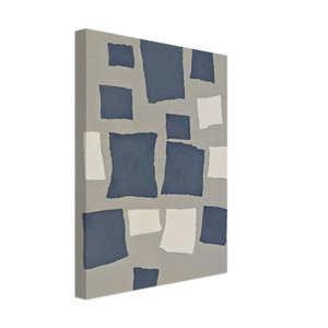 Jean Arp  Collage with Squares Arranged According to the Laws of Chance Canvas