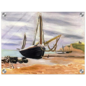 Henri Matisse  BOATS AT ETRETAT 1920 Acrylic Print